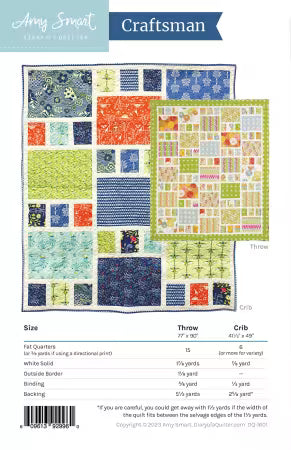 Craftsman Quilt Pattern