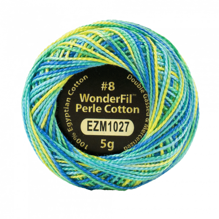 Variegated Eleganza Thread EZM1027 Seaside Cabana