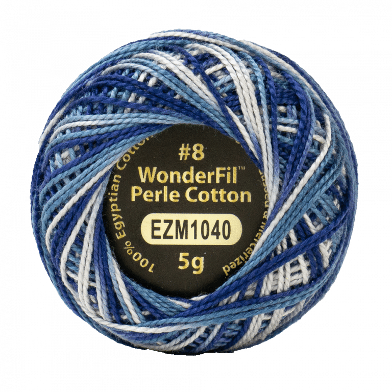 Variegated Eleganza Thread EZM1040 Blizzard