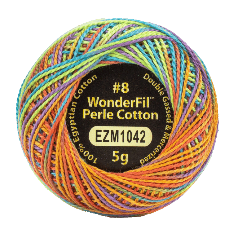 Variegated Eleganza Thread EZM1042 Fruity Cereal