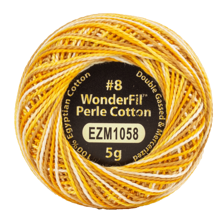 Variegated Eleganza Thread EZM1058 Lemon Meringue