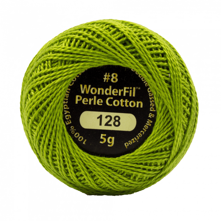 Eleganza Perle Cotton 128 Key Lime
