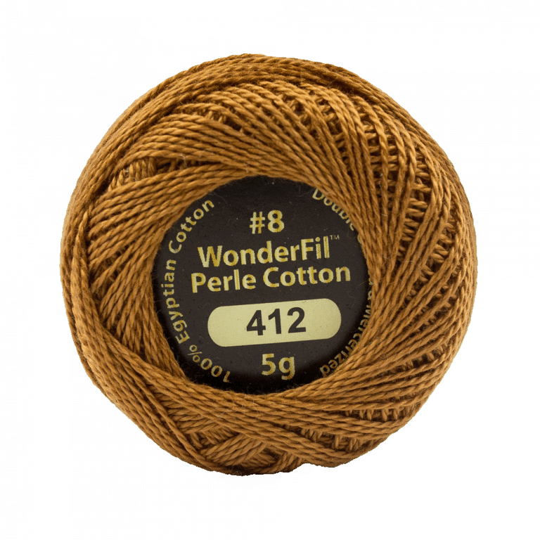 Eleganza Perle Cotton 412 Cured Leather