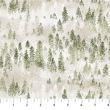 Lakeside Lodge Flannel F23558 91 Open Trees