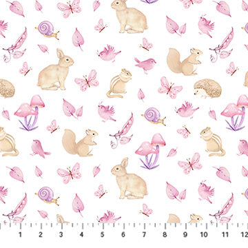 Peas In A Pod Flannel F29036 21 Animals