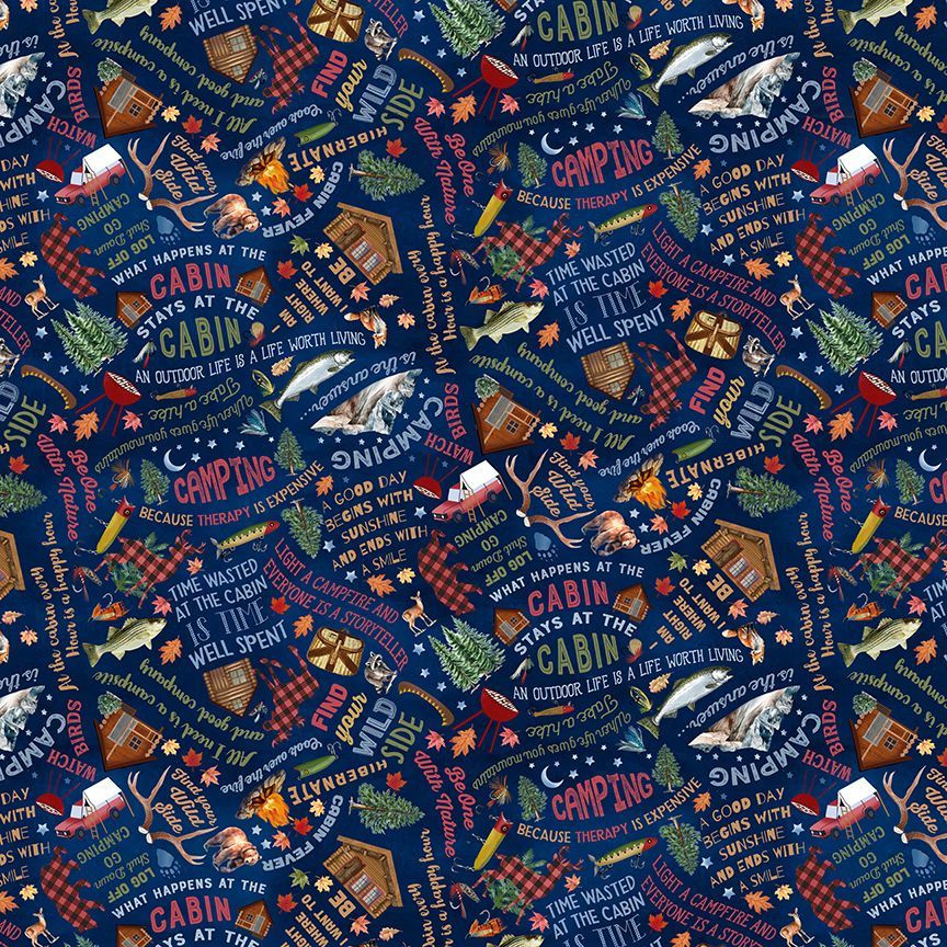 Cabin Rules CD3481 Navy