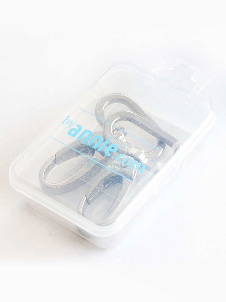 Two 1" Swivel Hooks Nickel