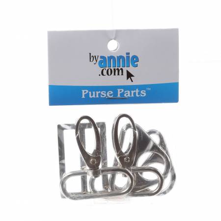 Purse Parts 1.5" Antique Brass SET