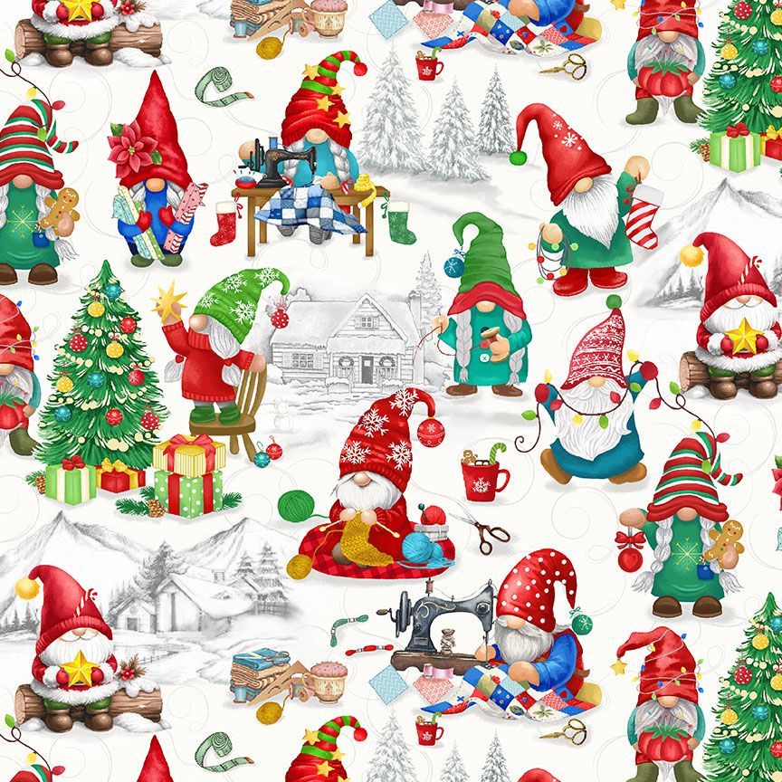 Holiday Favorites Christmas Quilting Gnomes CD3556