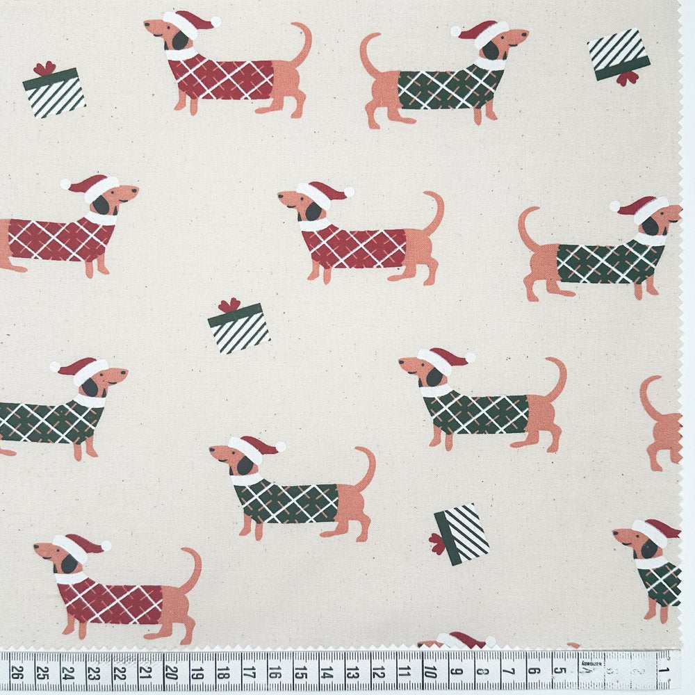 Holiday Prints Xmas dogs 6