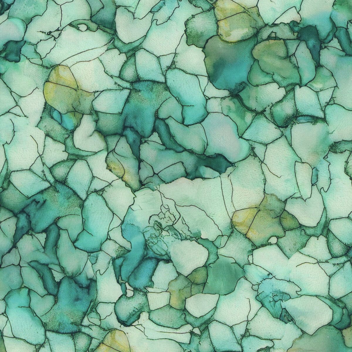 Flight of Beauty Petal Mosaic 16240406 02 Teal