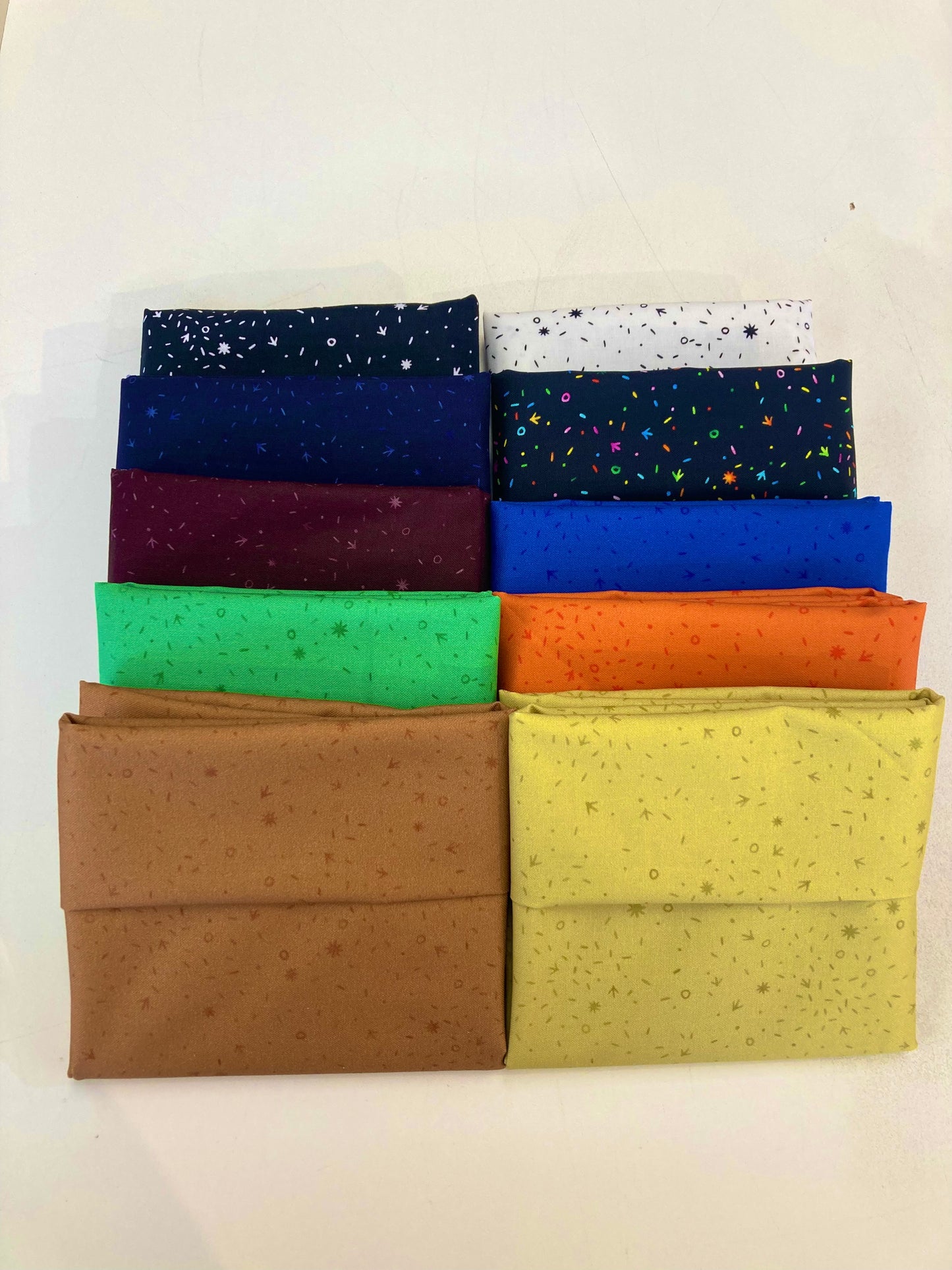 Chicken Scratch Darks Fat Quarter Bundle