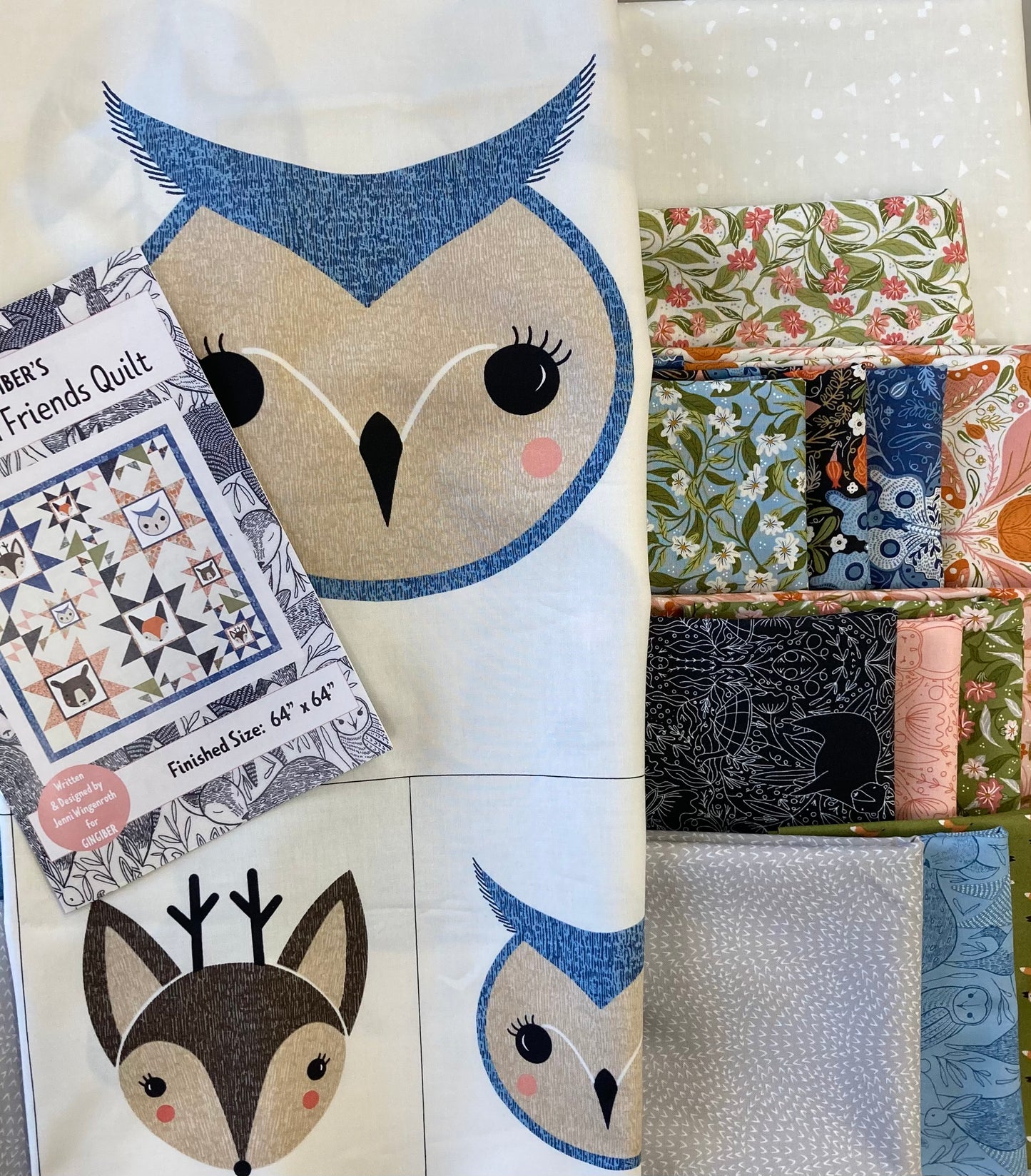 Woodland Friends Quilt Kit