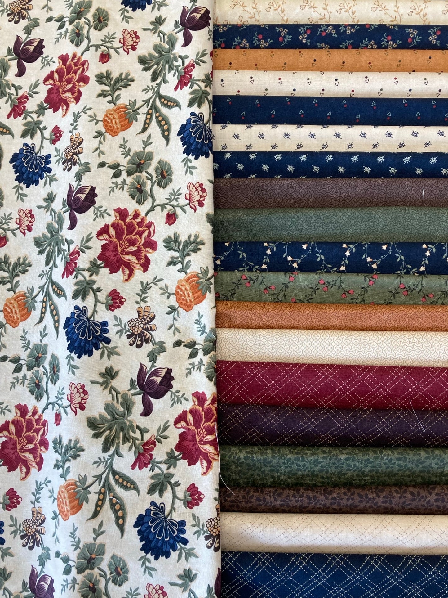 Quail Run Cream Fat Quarter Bundle