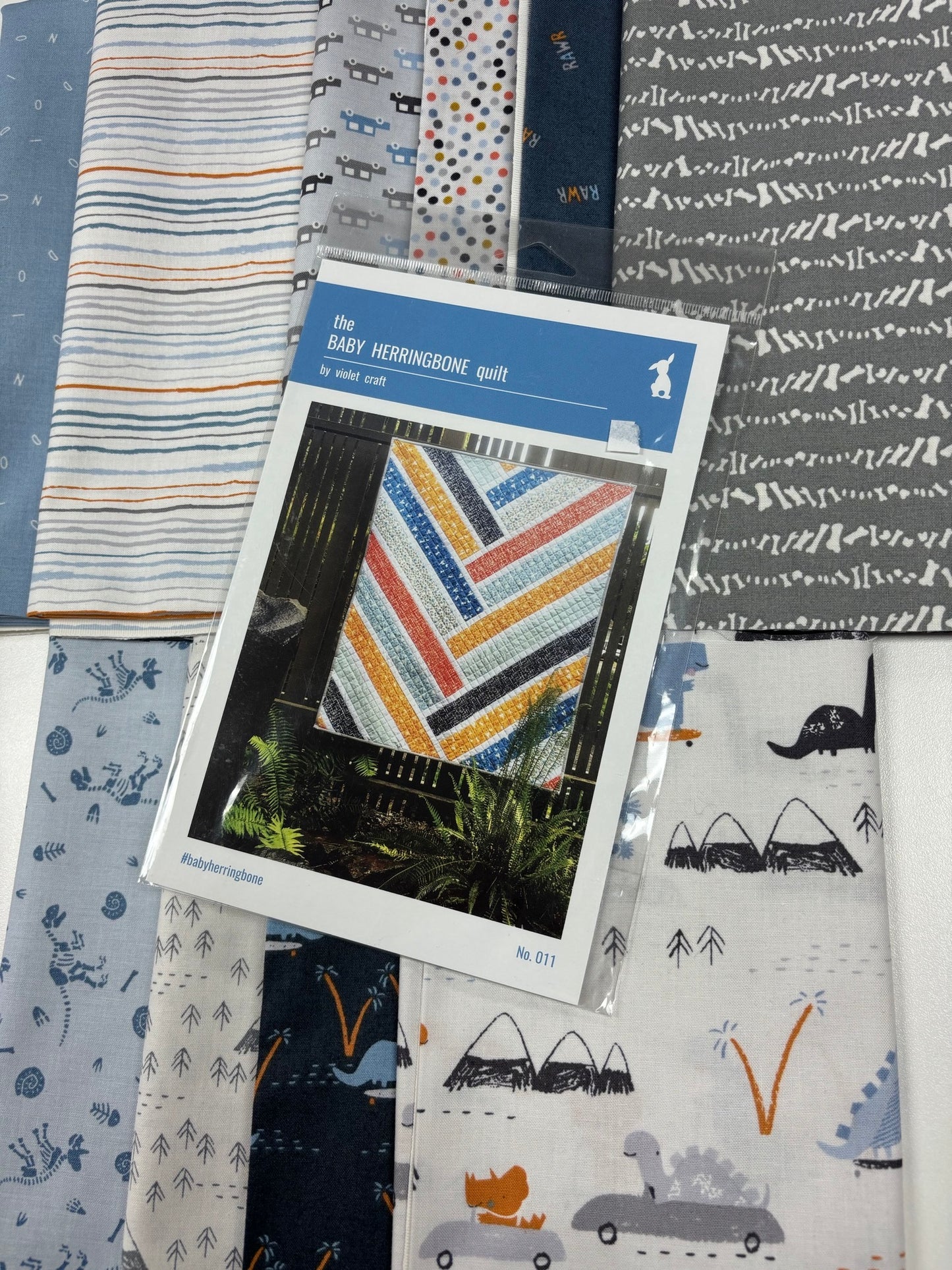 Baby Herringbone Quilt Kit