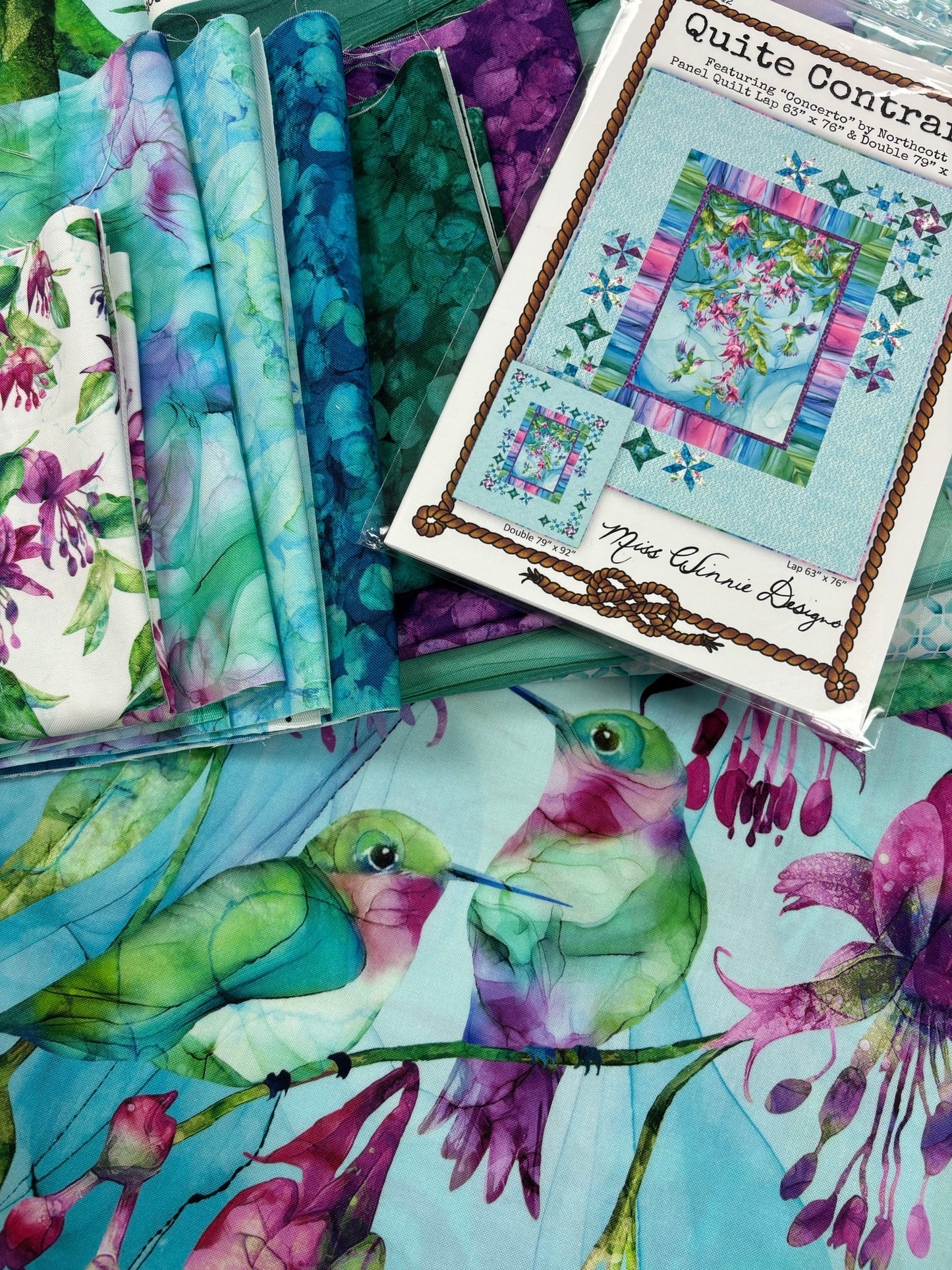 Quite Contrary Quilt Kit