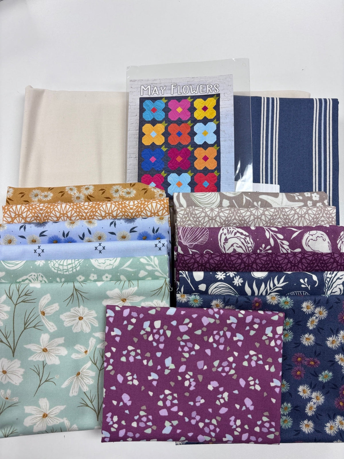 May Flower Quilt Kit