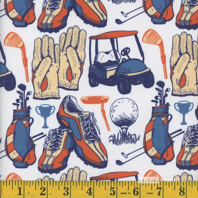 Golf Equipment Retro