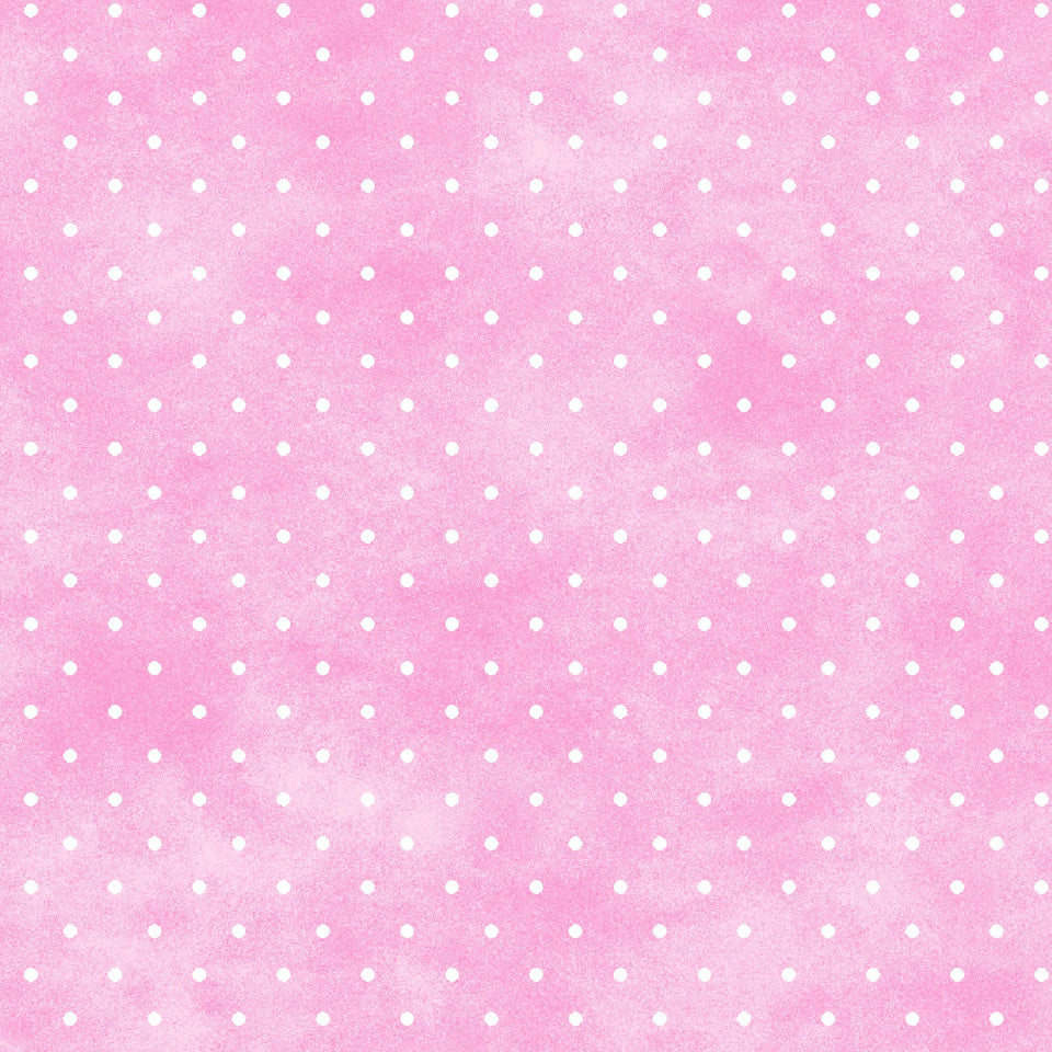 BOLT END 16.5" Playtime Flannel Tiny Dot Pink MASF10690-P Flannel