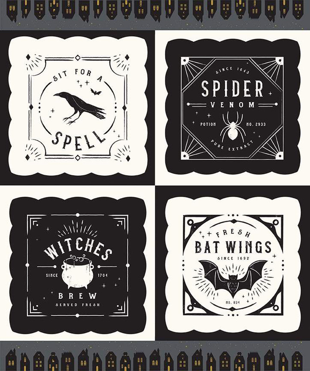 Sophisticated Halloween Panel P14626