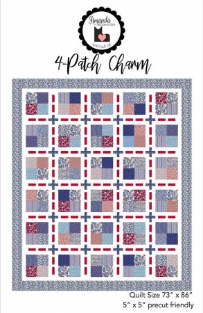 4 Patch Charm Pattern