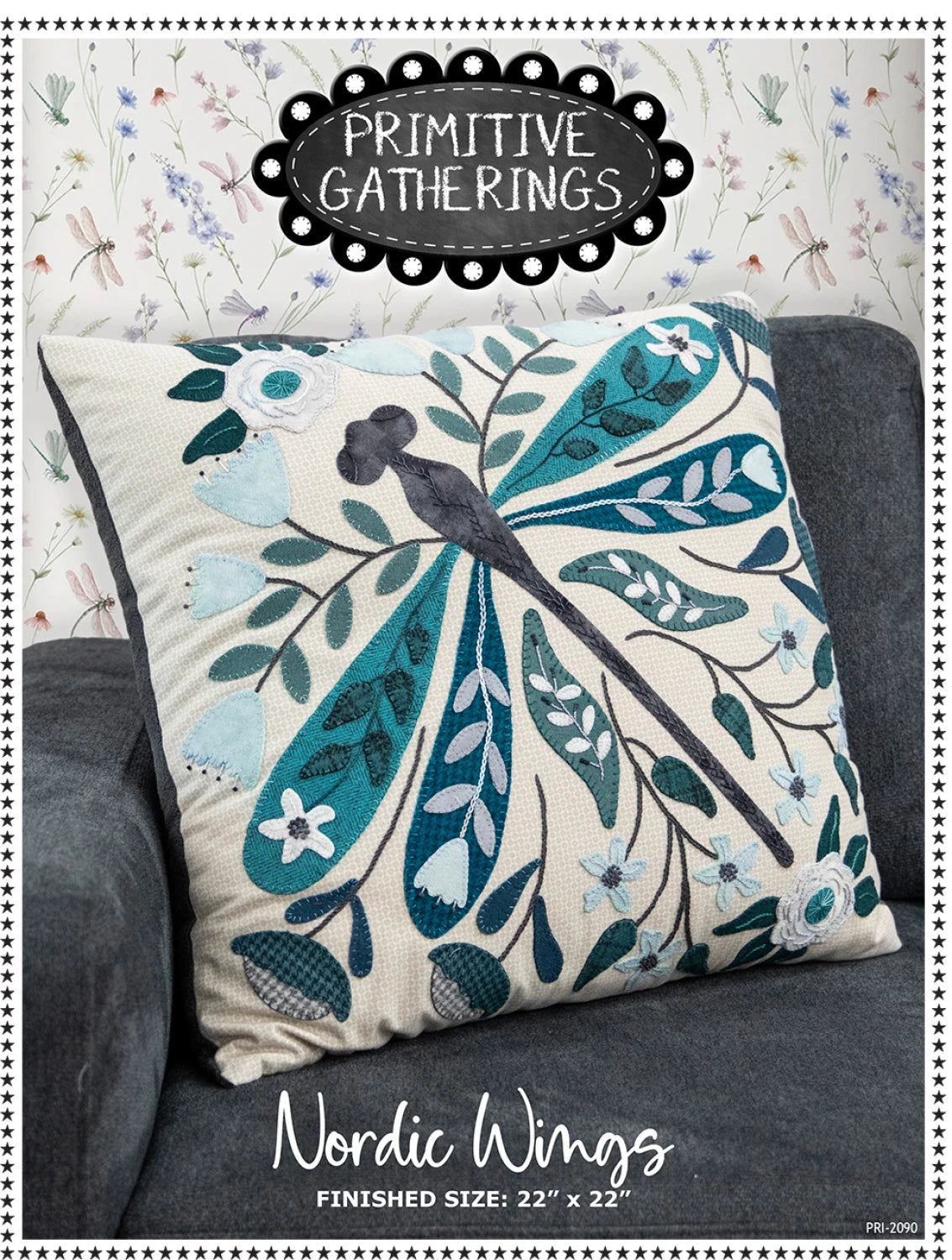 Nordic Wings Pillow Pattern
