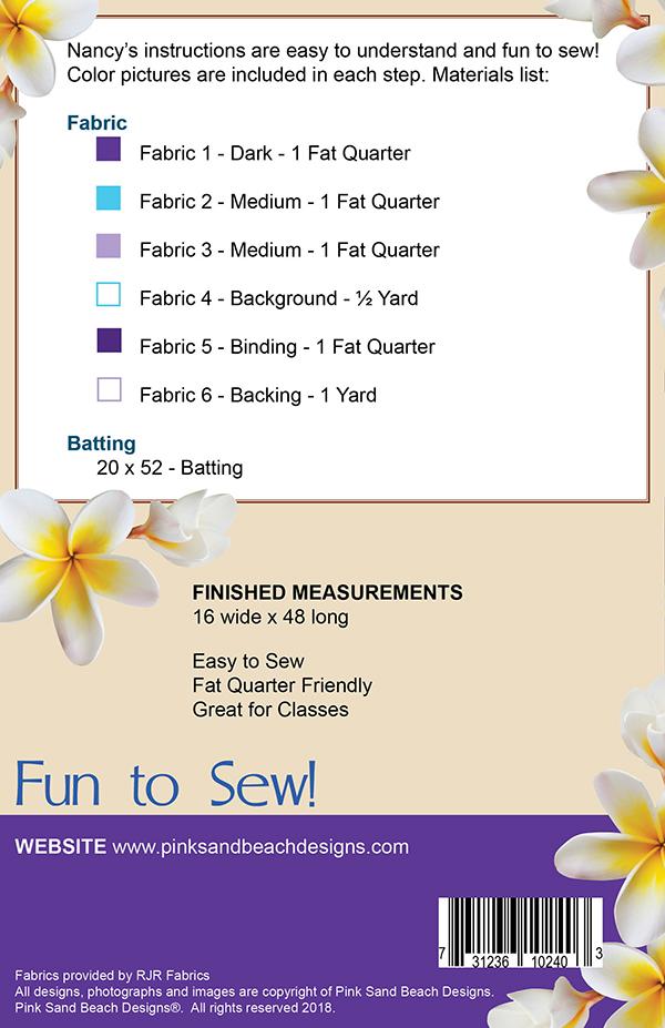 Daydream Table Runner Pattern