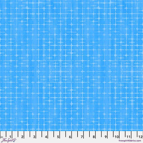 BOLT END 17.5"Textures PWSP036 Blue Plaid