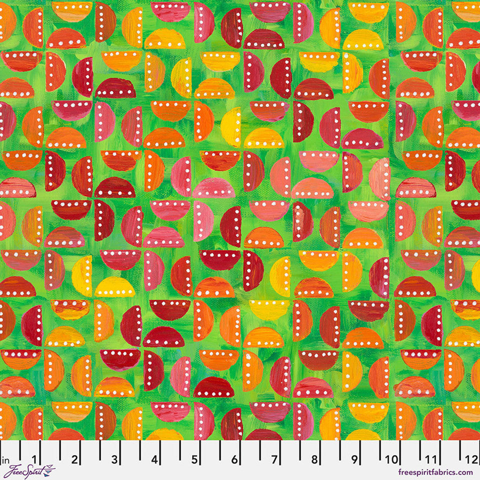 Dragonfly Dance PWSP112 Lime Pinwheel Party