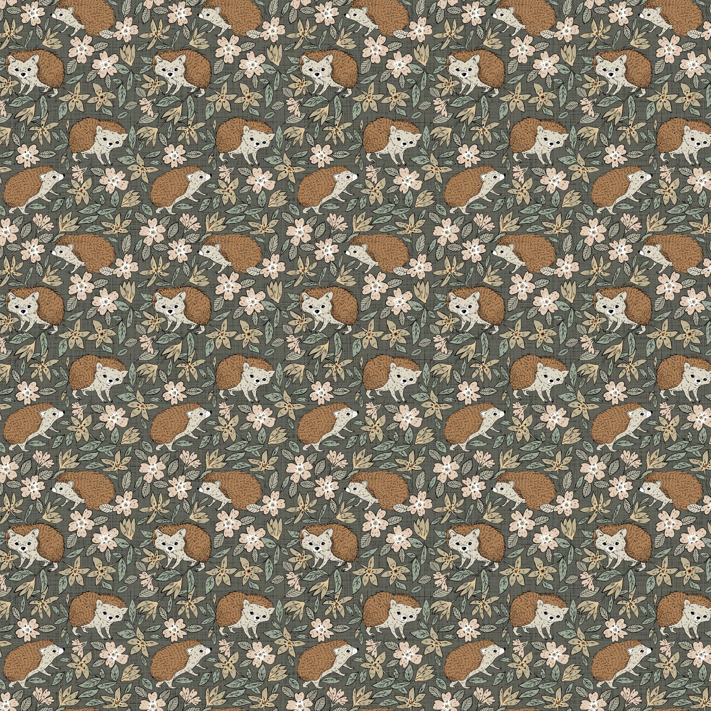 BOLT END 14" Grassland Hedgehogs Green RC90917-73