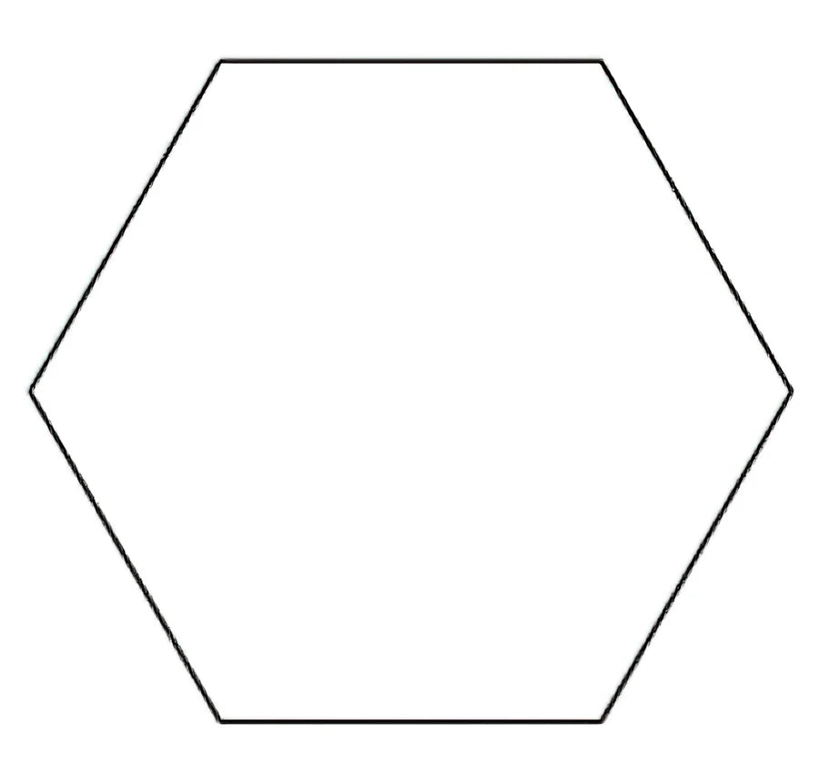 Sue Daley 1 1/4" Hexagon (100)