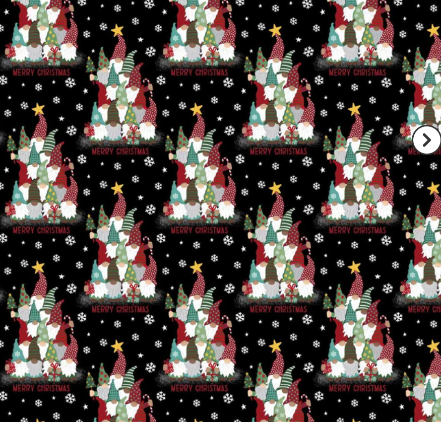 Be Merry Gnome Tree 22280-BLK-CTN-D