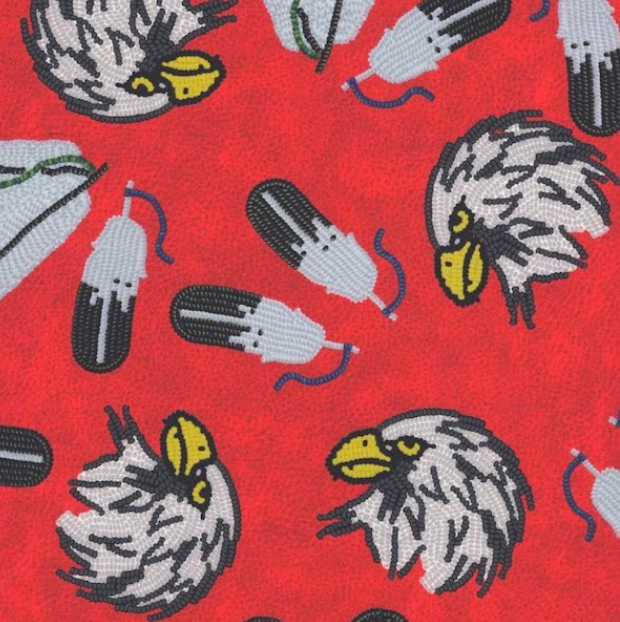 Real Beads Eagle 31-EAGL-RED