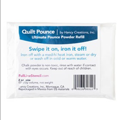 Quilt Pounce White Chalk Refill