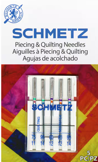 Schmetz Piecing & Quilting Needles 11-14