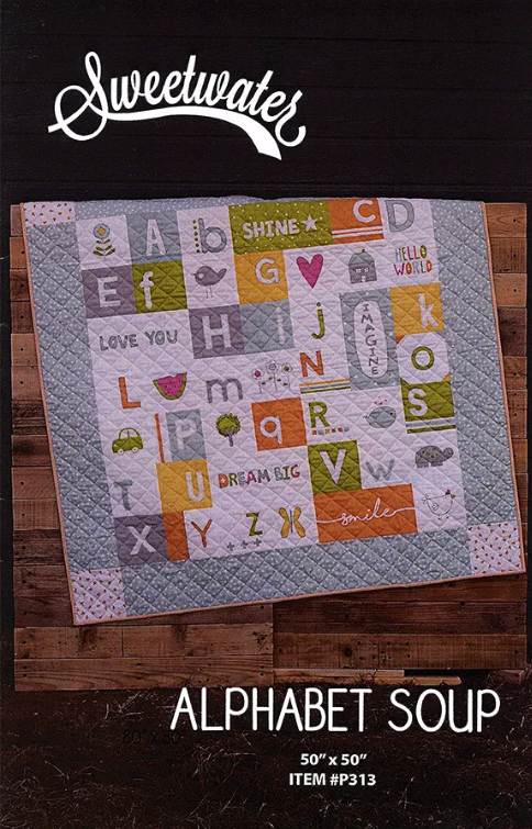 Alphabet Soup Quilt Pattern
