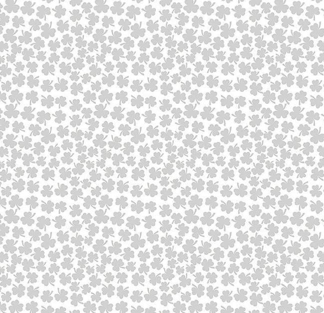 C2352 Whiteout Packed Mini Four Leaf Clovers White