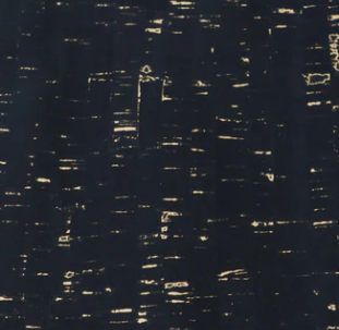 1/2 Yard Roll High Quality Cork Fabric Natural Black Gold Flecked