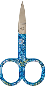 Hobby Gift Blue Floral Embroidery Scissors