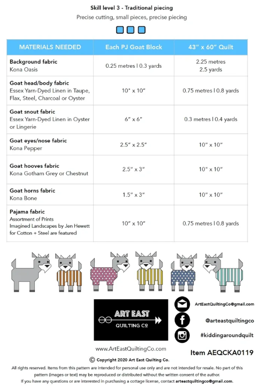 Kidding Around Pattern