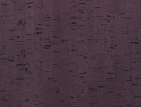1/2 Yard Roll High Quality Cork Fabric Rustic Amethyst