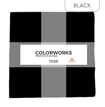 Northcott Tiles Black TCWBK42 10