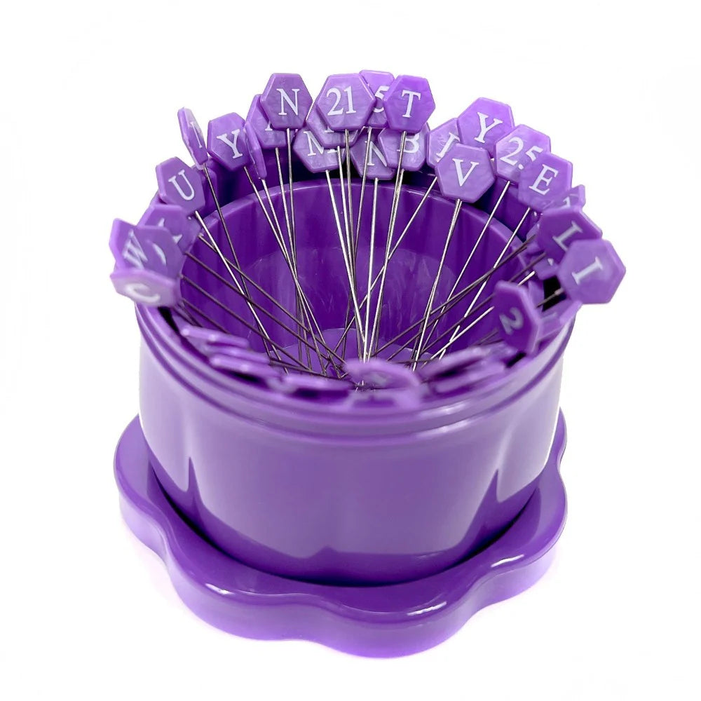 Magnetic Pin Cup Small Purple