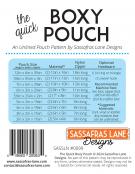 Boxy Pouch Pattern