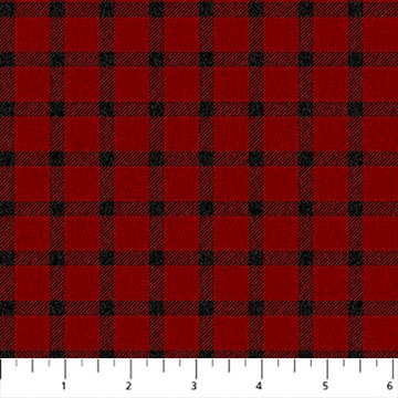 West Creek Flannel Red/Black W23908 24