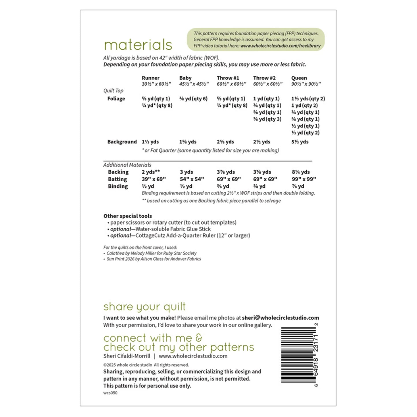 Prickly Petal Pattern