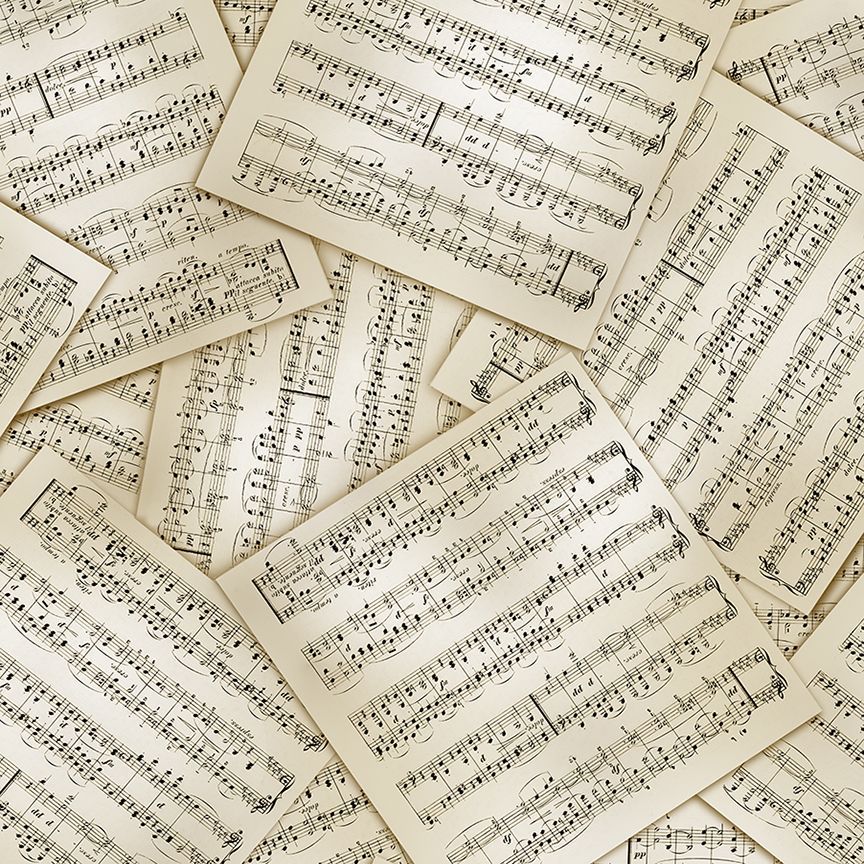Music Sheets WIDE Backing Cd3239 Antique