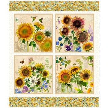 Sunflower Song Panel Y49442