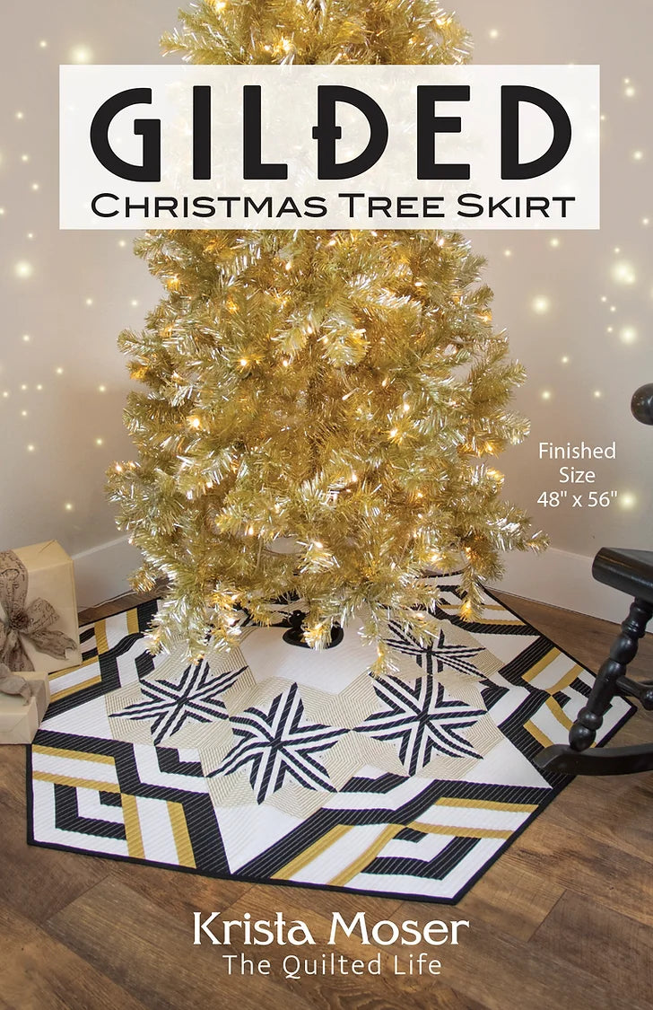 Gilded Christmas Tree Skirt Pattern
