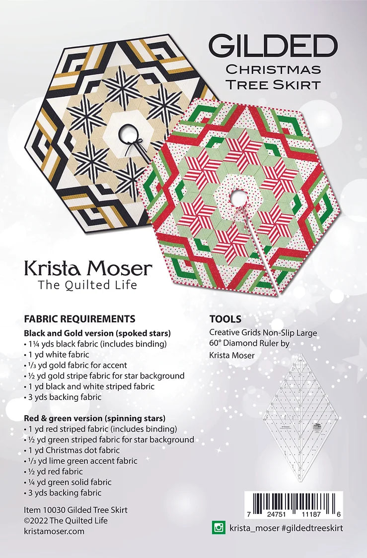 Gilded Christmas Tree Skirt Pattern
